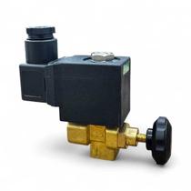 Valvula solenoide com ajuste para vapor rosca 1/4