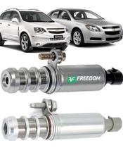 Valvula solenoide da pressão de óleo gm captiva malibu 2.4 2007 á 2015 12655420 12655421 kit c/2 uni