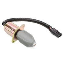 Válvula Solenoide De Parada Trator R210LC3 R250LC3 24V Pino Sem Parafuso De Engate 3 Pinos - GAUSS GS22039 Válvula Solenoide De Parada Trator R210LC3 R250LC3 24V Pino Sem Parafuso De Engate 3 Pinos - GAUSS GS22039