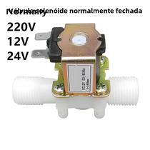 Válvula Solenóide Elétrica 1/2" e 3/4" - AC 220V, DC 12V e 24V - Controlador de Pressão de Ar