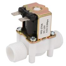 Válvula solenóide elétrica 12V G1/2 NC Interruptor de fluxo de entrada de água