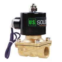 Válvula solenóide elétrica U.S. Solid 1/2 NPT 12V DC Brass Válvula solenóide elétrica U.S. Solid 1/2 NPT 12V DC Brass