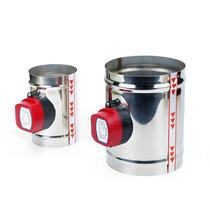 Válvula Solenoide Motorizada De Aço Inoxidável 201 Para Duto De Ar De 4-5 Polegadas (100-125mm) 220V Válvula Solenoide Motorizada De Aço Inoxidável 201 Para Duto De Ar De 4-5 Polegadas (100-125mm) 220V