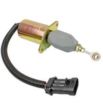 Válvula Solenoide Parada 24V Cummins Serie B C Colhedoras Bobcat Mini Carregadeiras S205 S220 S300 S350 - GAUSS GS22001