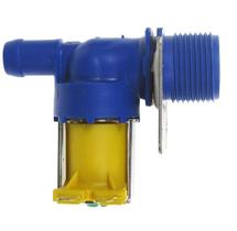 Válvula Solenoide Simples de Entrada de Água 127V com Suporte para Lavadoras Válvula Solenoide Simples de Entrada de Água 127V com Suporte para Lavadoras