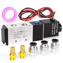 Válvula solenóide TAILONZ PNEUMATIC 4V210-08 DC24V 1/4NPT 5 vias