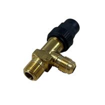 Válvula Tanque 3/8" Npt X 3/8" Sae Sem Válvula Segurança