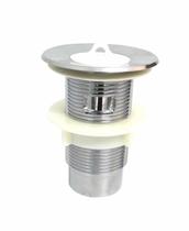 Valvula tanque cromada 1.1/4" - plastilit