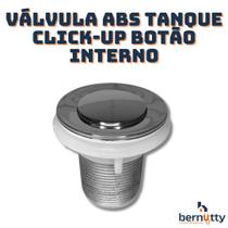 Válvula Tanque Inteligente Click-Up Abs Cromada Ralo Click Cuba Botão Interno - Luconi