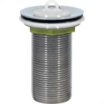 Valvula Tanque Metais Rei 1.1/4'' Zamac Cromada Super Longa - 10195