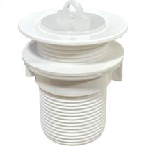 Valvula Tanque Plastica Luconi 1.1/4'' Branca - Kit C/25 Pecas