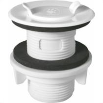 Valvula Tanque Plastica Tigre Branca 1.1/4E1.1/2 Valvula Tanque Plastica Tigre Branca 1.1/4E1.1/2