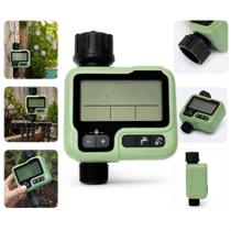 Válvula Temporizadora Digital para Irrigação Programável Automática Ipx5 para Hortas e Jardins Válvula Temporizadora Digital para Irrigação Programável Automática Ipx5 para Hortas e Jardins