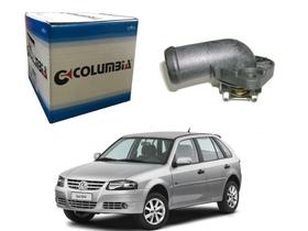 Valvula termostatica aluminio columbia volkswagen gol g4 1.0 1.6 8v 2006 a 2013