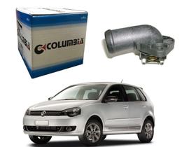 Valvula termostatica aluminio columbia volkswagen polo 1.6 8v 2008 a 2014