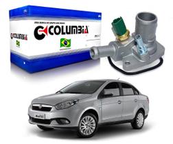 Valvula termostatica carcaça fiat grand siena 1.4 2012 a 2016