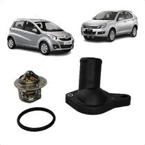 Válvula termostática com carcaça jac j2, j3, j5 1.4/1.5 completa hvrm9302jkit