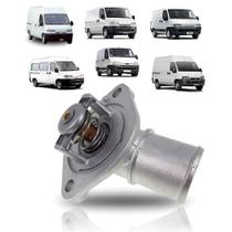Válvula termostática com carcaça renault master fiat ducato citroen jumper peugeot boxer 1995 a 2009 Válvula termostática com carcaça renault master fiat ducato citroen jumper peugeot boxer 1995 a 2009
