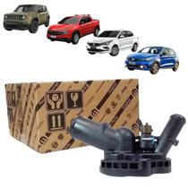 Válvula Termostática com Sensor Fiat Toro Cronos Argo Jeep Renegade