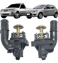 Válvula Termostática Com Sensor Ford Courier Ka 1.0 1.6 8V Válvula Termostática Com Sensor Ford Courier Ka 1.0 1.6 8V
