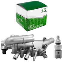 Válvula Termostática e Carcaça Ford KA 1.0 8V 2008 a 2014 Válvula Termostática e Carcaça Ford KA 1.0 8V 2008 a 2014