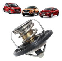 Valvula termostatica hyundai hb20 1.0 1.6 creta i30 veloster kia cerato soul 1.6 16v 2010 á 2019 Valvula termostatica hyundai hb20 1.0 1.6 creta i30 veloster kia cerato soul 1.6 16v 2010 á 2019