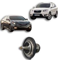 Válvula Termostática Hyundai Sonata E Santa Fé 2.4 16v G4ke Kia Sorento Optima 2.4 16v G4ke Válvula Termostática Hyundai Sonata E Santa Fé 2.4 16v G4ke Kia Sorento Optima 2.4 16v G4ke