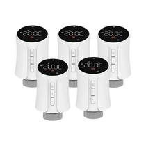 Válvula Termostática Inteligente Wi-Fi Para Radiador Compatível Com Alexa E Google Home