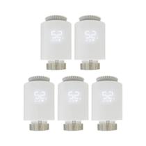 Válvula Termostática Inteligente Zigbee 3.0 Atuador De Radiador Controlador De Temperatura Alexa