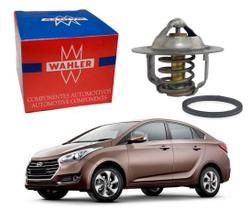 Valvula termostatica wahler hyundai hb20s 1.0 1.6 2016 a 2019