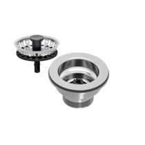 Válvula Tramontina 3 1/2" em Aço Inox 430 para Pias e Cubas