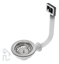 Válvula Tramontina Com Escape Ladrão 4 1/2 Pia Cozinha Válvula Tramontina Com Escape Ladrão 4 1/2 Pia Cozinha