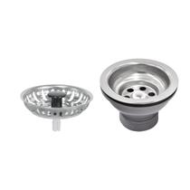 Válvula Tramontina Econômica para Pias Cubas e Tanques 3 1/2" sem Escape em Aço Inox e Polipropileno Válvula Tramontina Econômica para Pias Cubas e Tanques 3 1/2" sem Escape em Aço Inox e Polipropileno