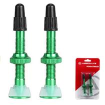 Válvula Tubeless Absolute 48mm - Alumínio (Par)