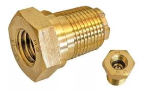 Válvula Ugv1 P/Botijão P13-3/4 Npt Externa X 5/8 Unc Interna