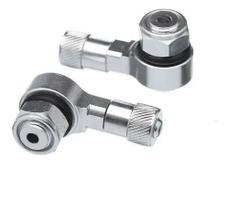 Válvulas Bico Esportivo Para Pneu De Moto 90 Graus (Par)