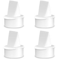 Válvulas Duckbill compatíveis com bombas de mama Lansinoh, 4 unidades