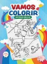 Vamos colorir histórias bíblicas - PASSO A PASSO