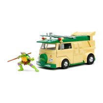 Van party wagon - tartarugas ninja - donatello com boneco - 1/24 Van party wagon - tartarugas ninja - donatello com boneco - 1/24