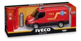 Van Resgate Iveco Daily Usual Brinquedos 482 Cor Vermelho Van Resgate Iveco Daily Usual Brinquedos 482 Cor Vermelho
