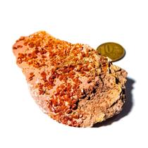 Vanadinita na Base de Laterita Pedra Natural 50 a 100g TipoA Vanadinita na Base de Laterita Pedra Natural 50 a 100g TipoA