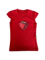 Vanetex Camiseta Casual de Algodão Estampada de Verão 2024 de Manga Curta para Meninas