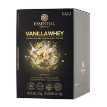 Vanilla Whey Essential 22g de Proteína Sabor Baunilha com 15 Sachês