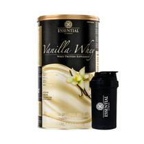 Vanilla Whey Hidrolisado e Isolado (450g) + Coqueteleira Essential Nutrition