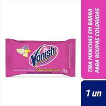 Vanish Tira Manchas Oxi Action Barra Roupa Colorida 75G