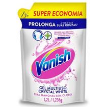 Vanish Tira Manchas s/ Cloro Gel Multiuso Crystal White 1,2L