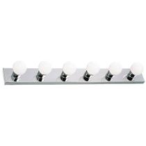 Vanity Light Design House 500942 Cromo Polido com 6 Luzes