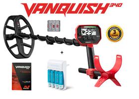 Vanquish 340 Detector Metais Ouro Prata Acompanha Carregador