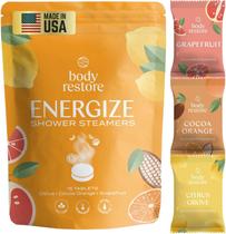 Vaporizador de Banho Body Restore com 15 Aromas Cítricos