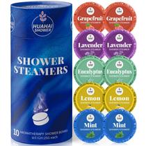 Vaporizador de Banho HUAHAI (10 Unidades) - Aromaterapia com Lavanda e Eucalipto